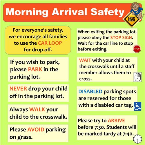 morning arrival safety